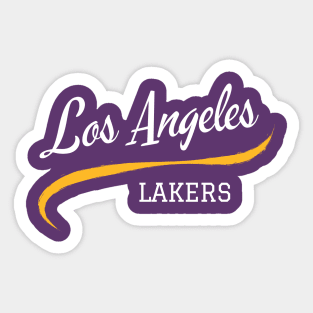 Lakers LA Sticker